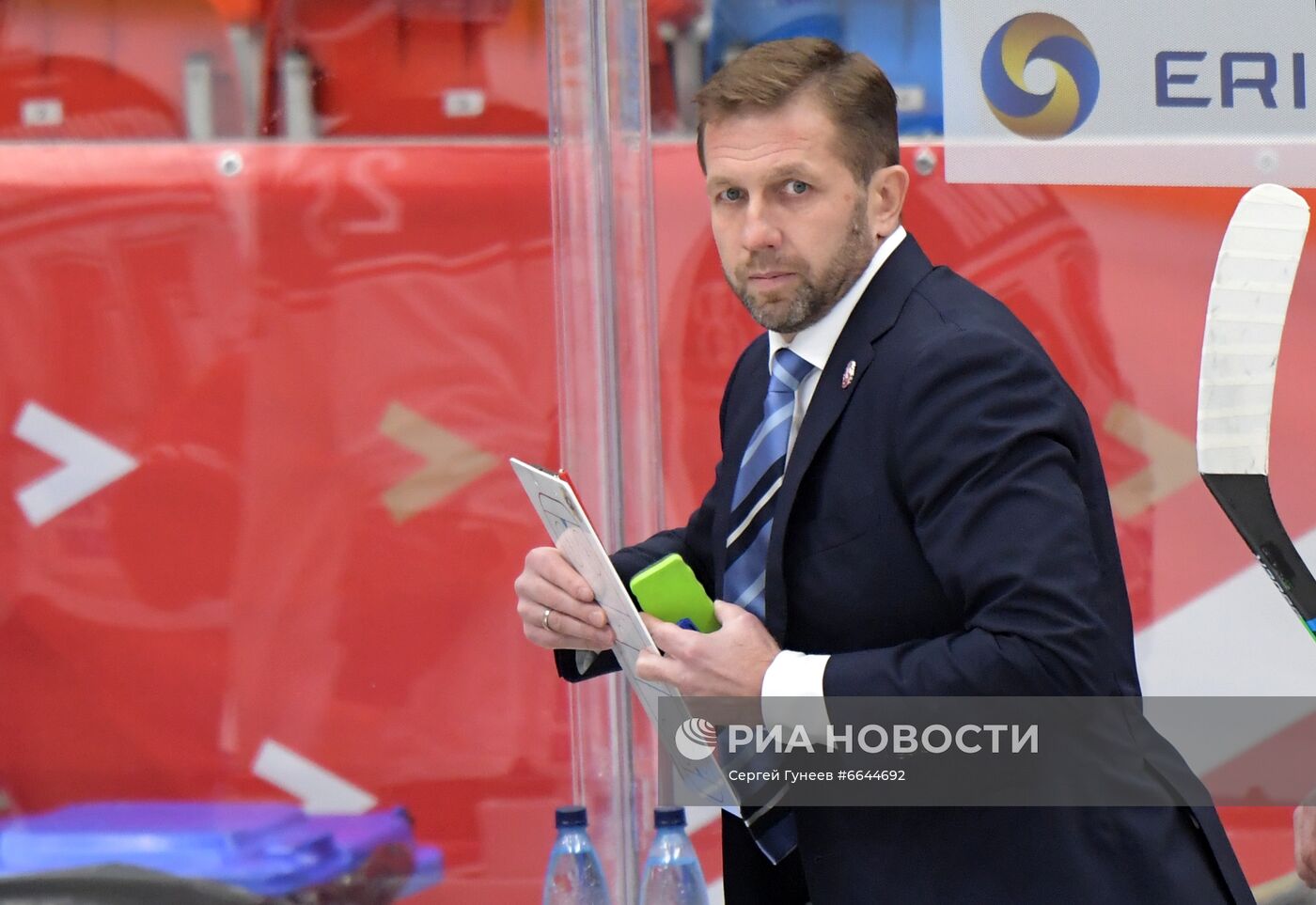 Хоккей. КХЛ. Матч "Спартак" - "Витязь"