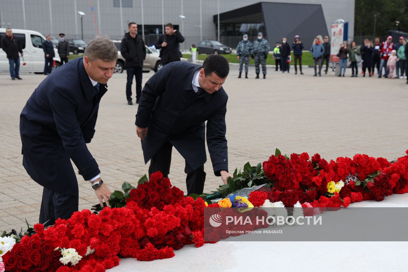 Годовщина со дня гибели команды ХК "Локомотив"