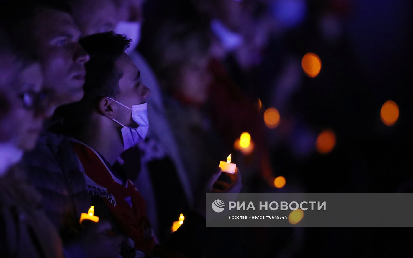 Годовщина со дня гибели команды ХК "Локомотив"