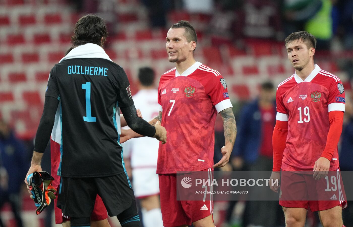 Футбол. Отборочный матч ЧМ-2022. Россия - Мальта