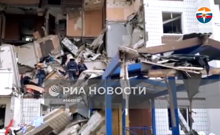 Взрыв газа в жилом доме в Ногинске