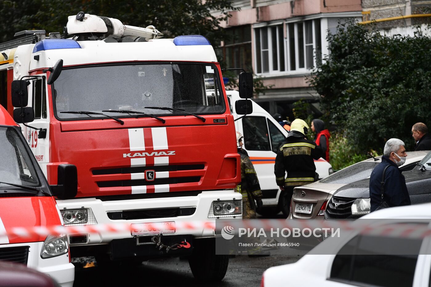 Хлопок газа в жилом доме в Екатеринбурге