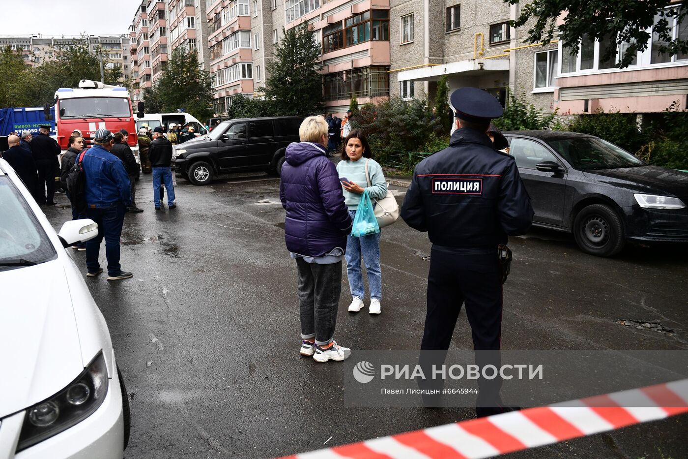 Хлопок газа в жилом доме в Екатеринбурге