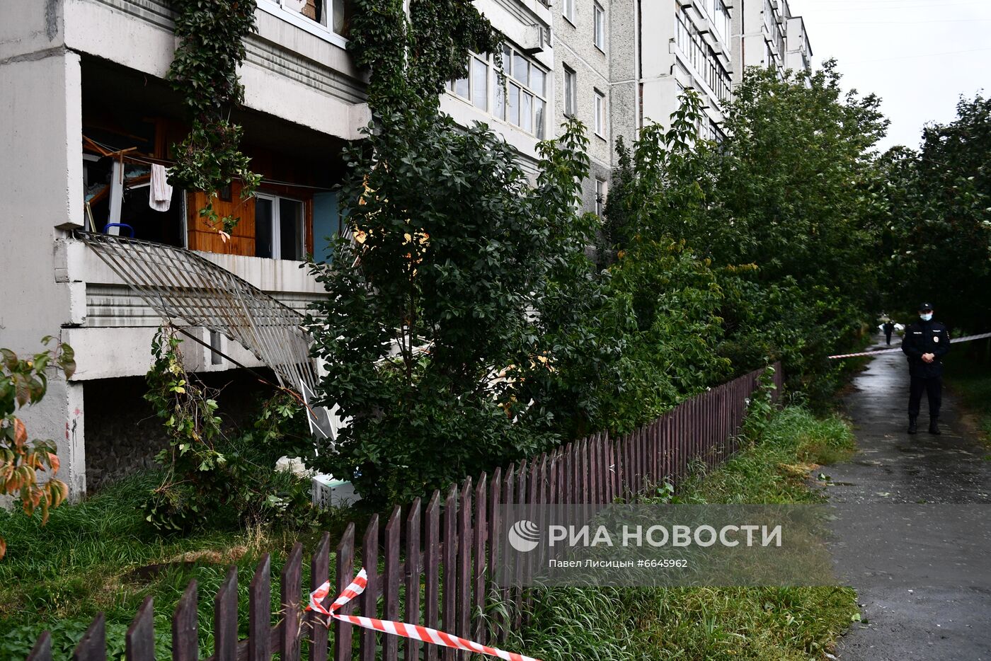 Хлопок газа в жилом доме в Екатеринбурге