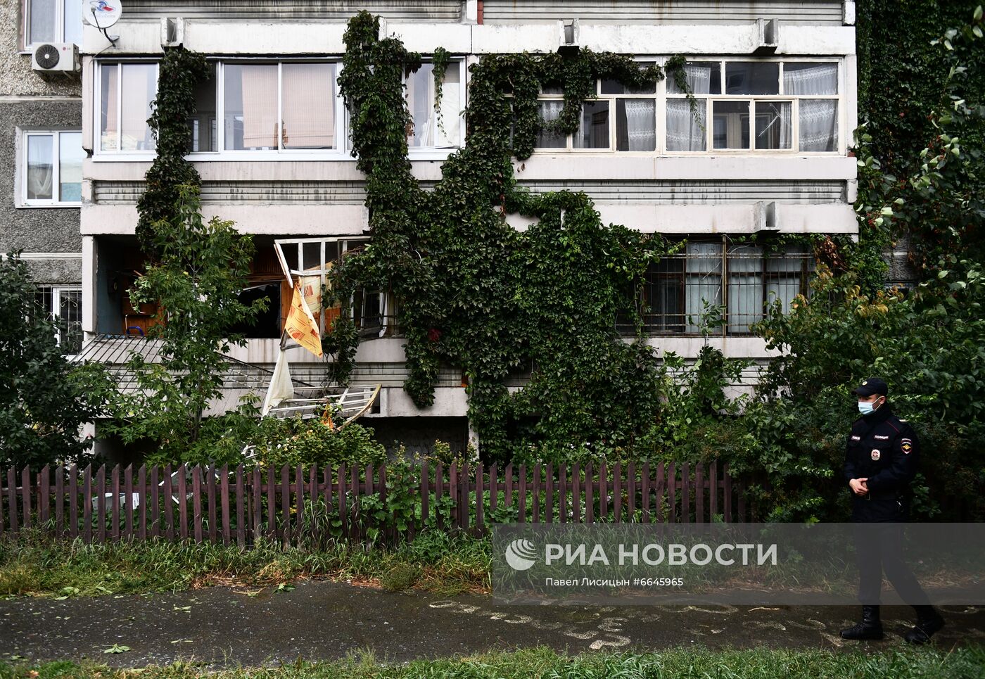 Хлопок газа в жилом доме в Екатеринбурге
