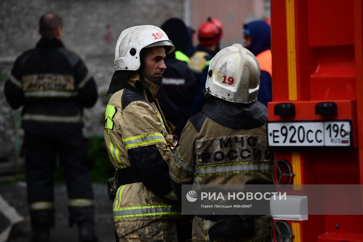 Хлопок газа в жилом доме в Екатеринбурге