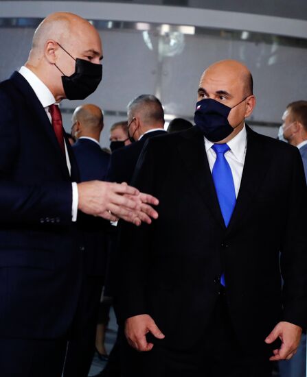 Премьер-министр РФ М. Мишустин принял участие в Московском финансовом форуме