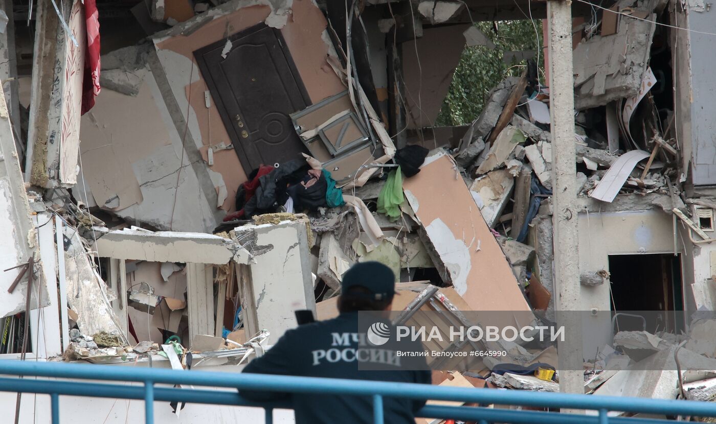 Взрыв газа в жилом доме в Ногинске