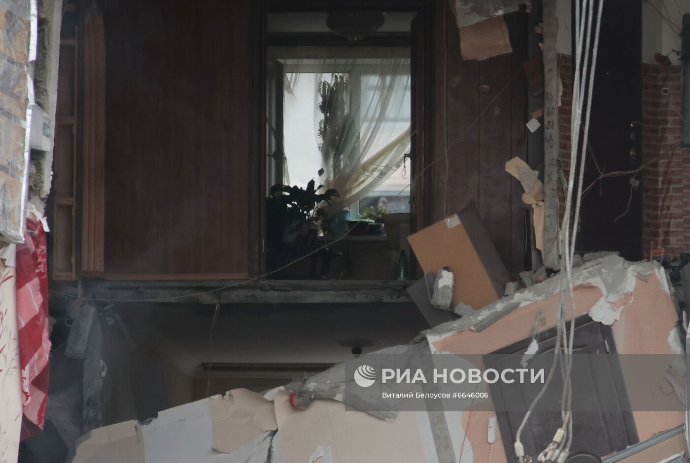 Взрыв газа в жилом доме в Ногинске