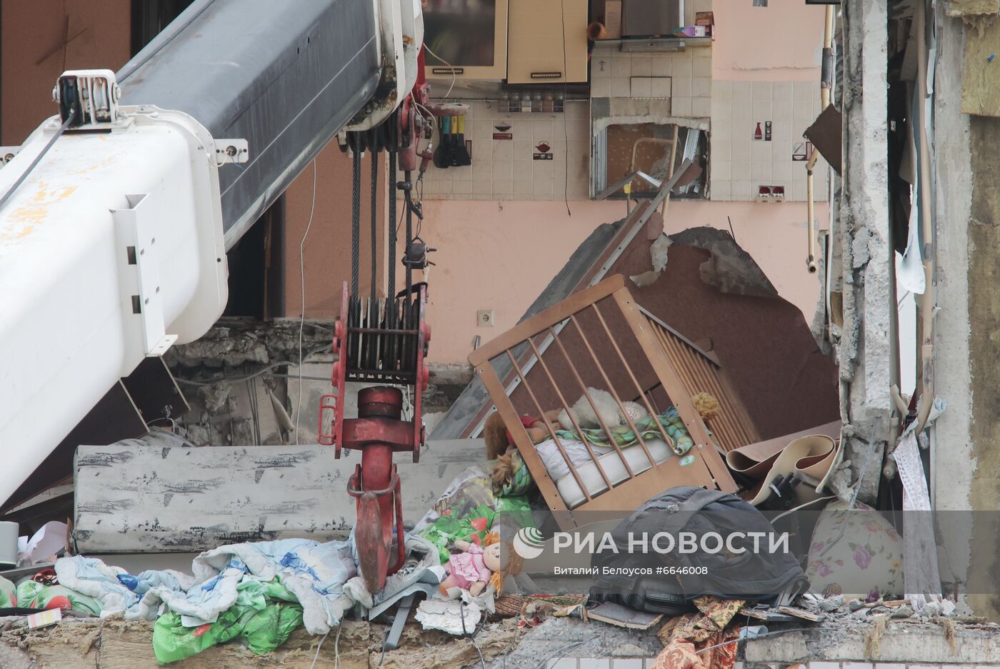 Взрыв газа в жилом доме в Ногинске