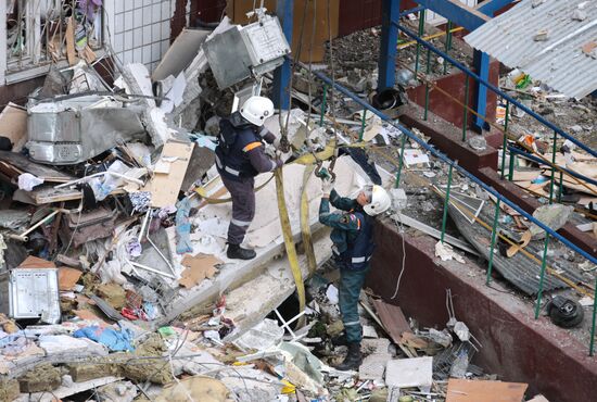 Взрыв газа в жилом доме в Ногинске