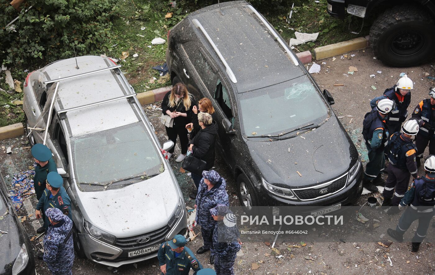 Взрыв газа в жилом доме в Ногинске