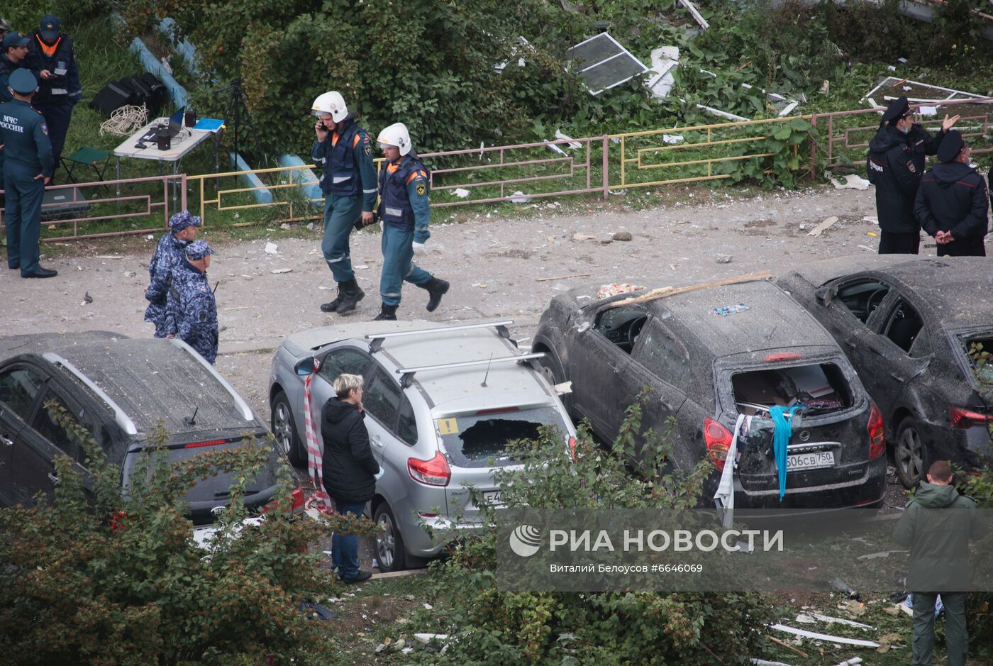 Взрыв газа в жилом доме в Ногинске