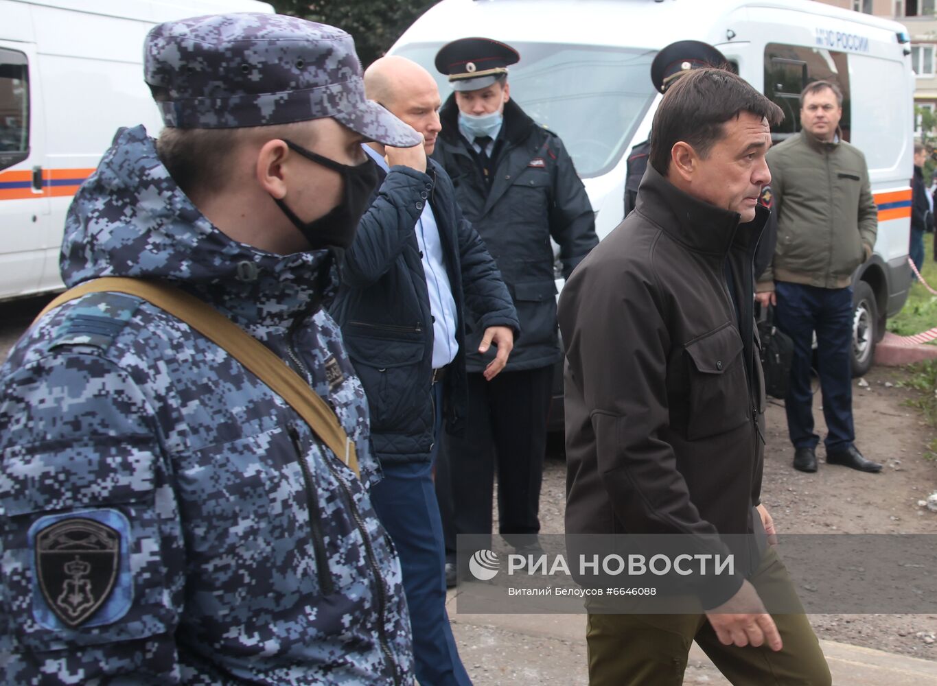 Взрыв газа в жилом доме в Ногинске