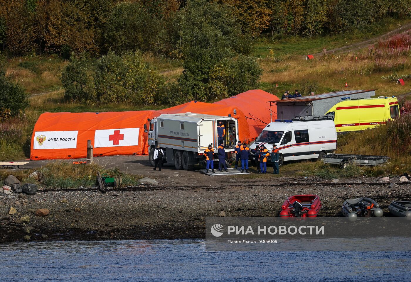 Международные учения МЧС в Арктической зоне