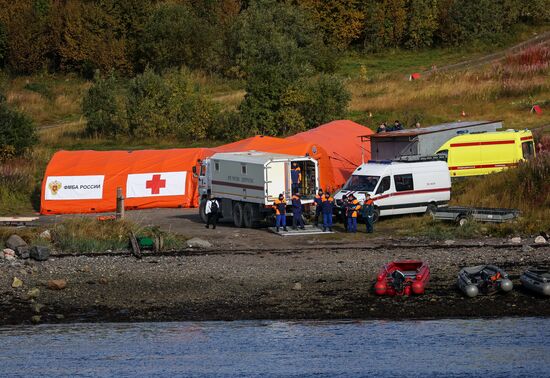 Международные учения МЧС в Арктической зоне