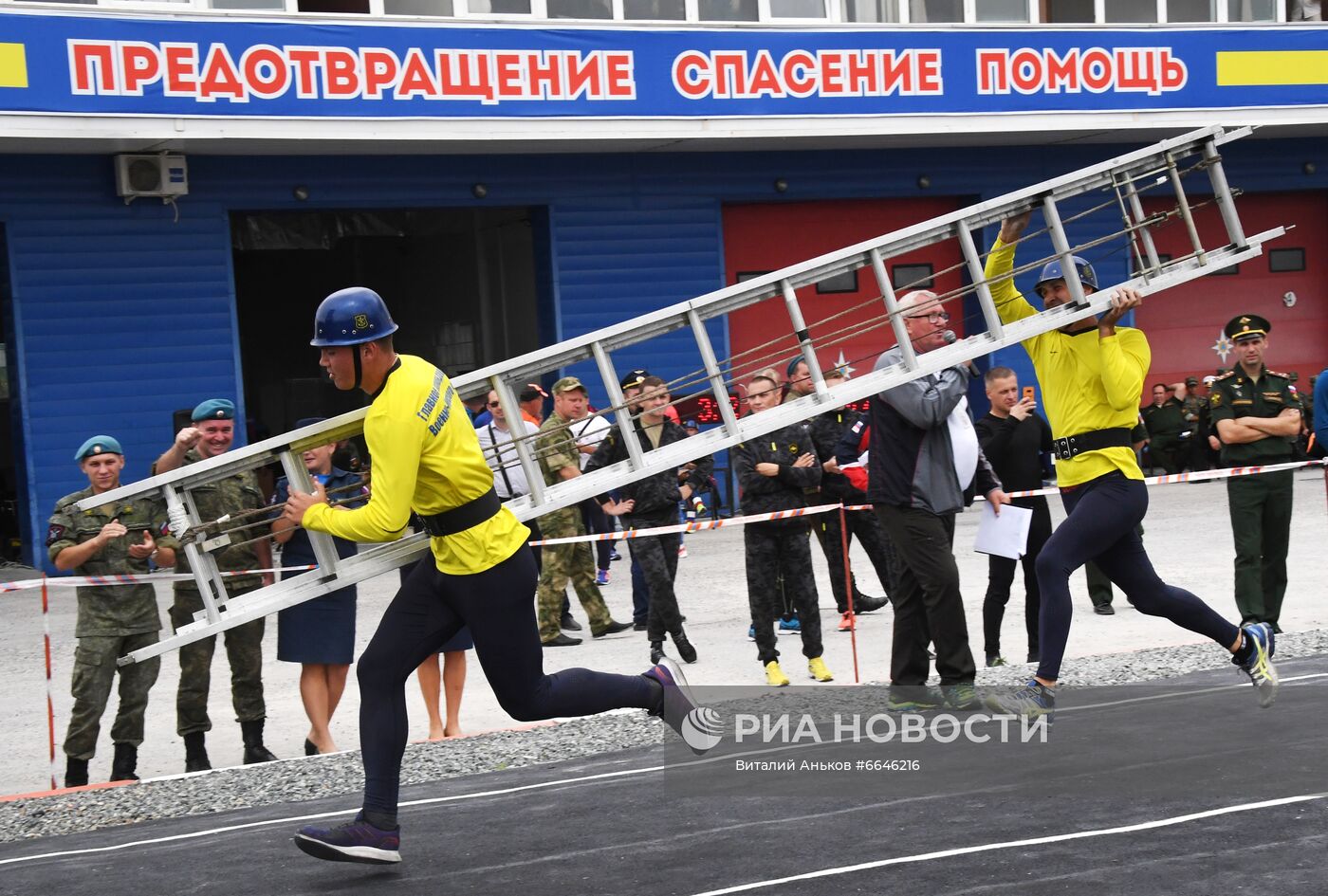 Третий чемпионат ВС РФ по пожарно-спасательному спорту