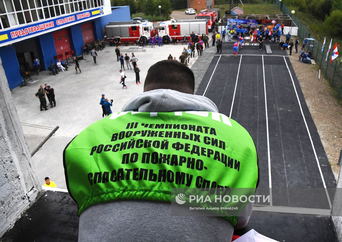 Третий чемпионат ВС РФ по пожарно-спасательному спорту