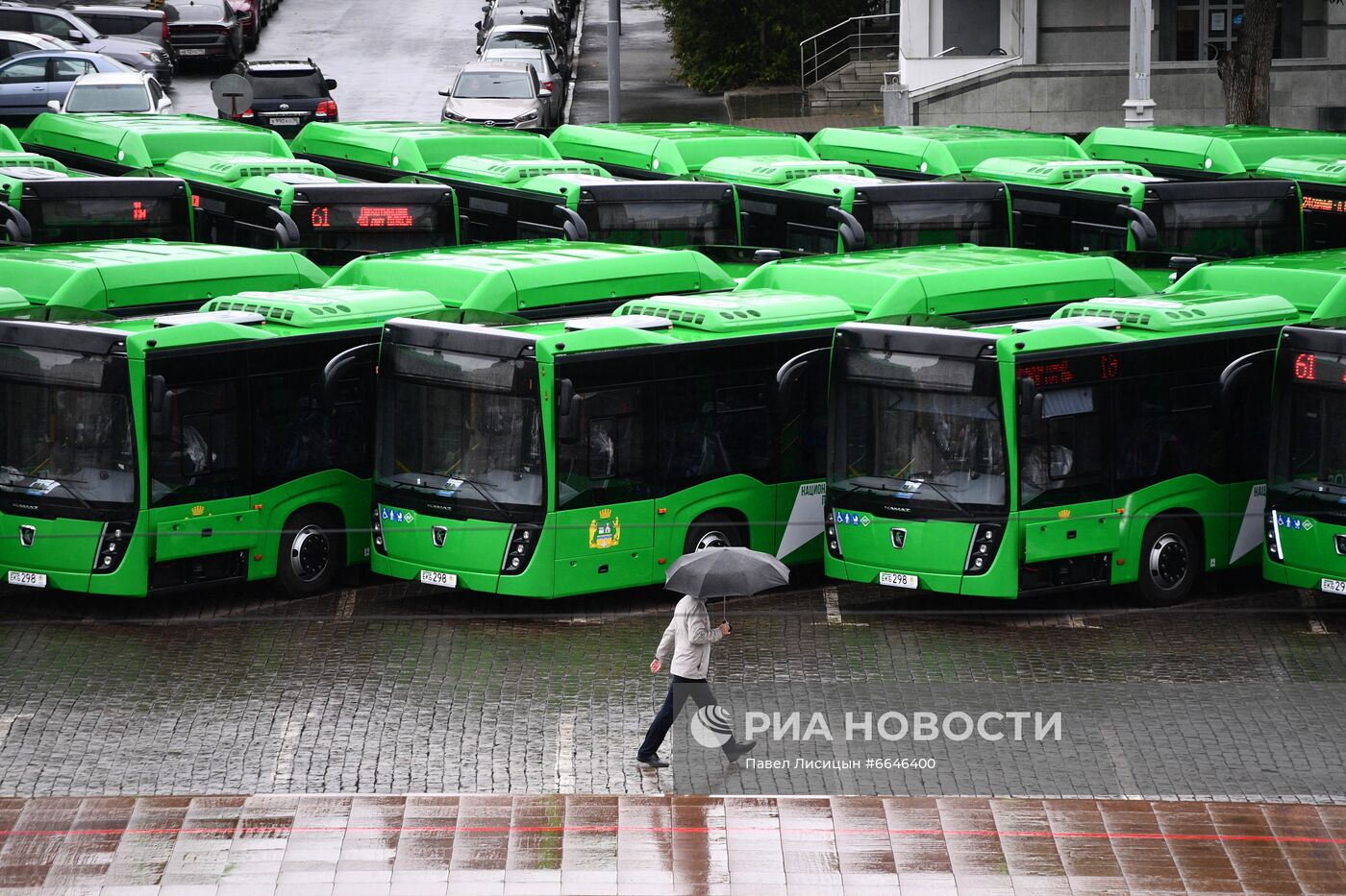 Презентация новых автобусов на газомоторном топливе в Екатеринбурге | РИА  Новости Медиабанк