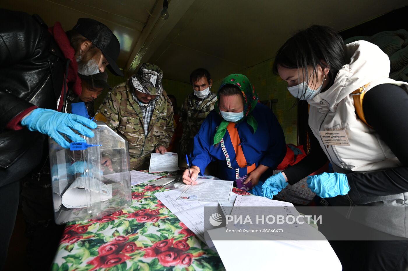 Досрочное голосование на выборах депутатов Госдумы в Тюменской области