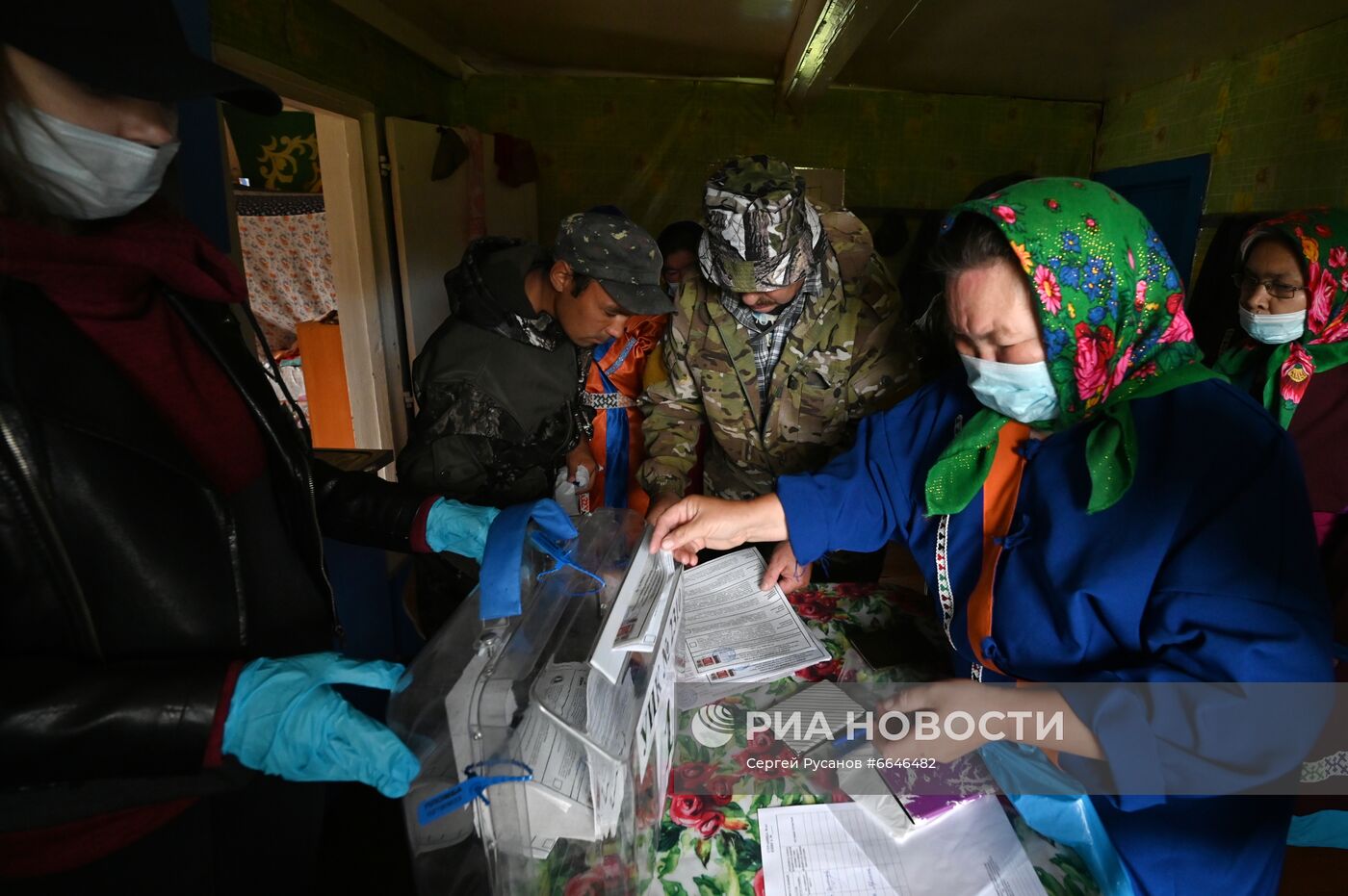 Досрочное голосование на выборах депутатов Госдумы в Тюменской области