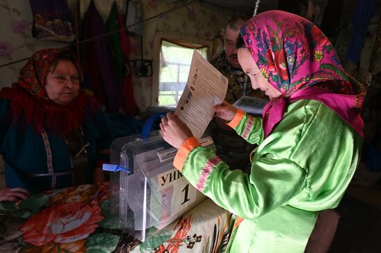 Досрочное голосование на выборах депутатов Госдумы в Тюменской области