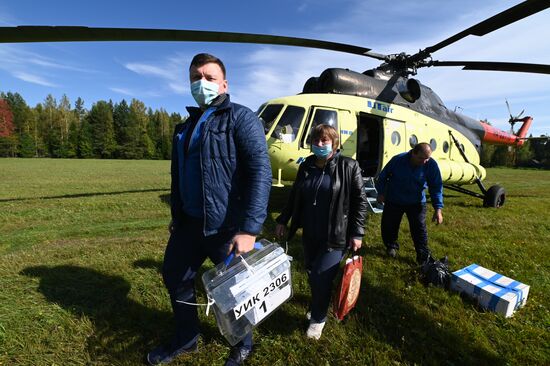 Досрочное голосование на выборах депутатов Госдумы в Тюменской области