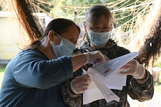 Досрочное голосование на выборах депутатов Госдумы в Тюменской области