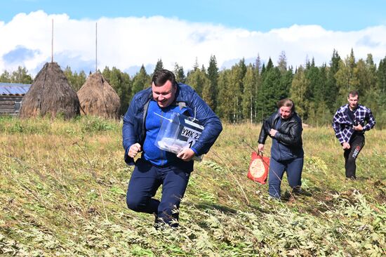 Досрочное голосование на выборах депутатов Госдумы в Тюменской области