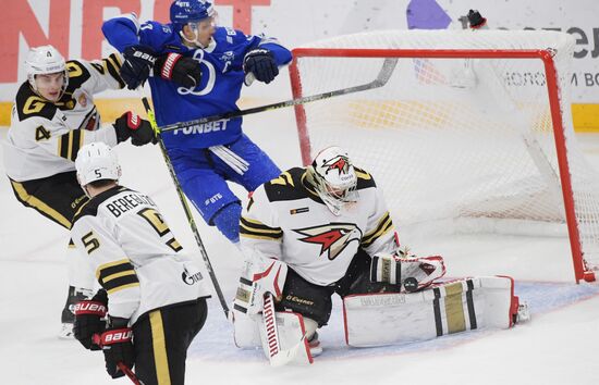 Хоккей. КХЛ. Матч "Динамо" (Москва) - "Авангард"