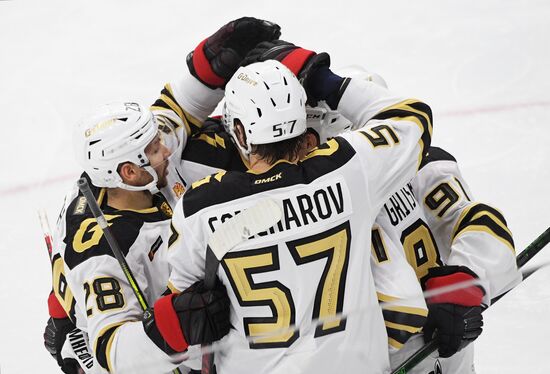 Хоккей. КХЛ. Матч "Динамо" (Москва) - "Авангард"