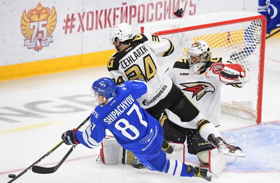 Хоккей. КХЛ. Матч "Динамо" (Москва) - "Авангард"