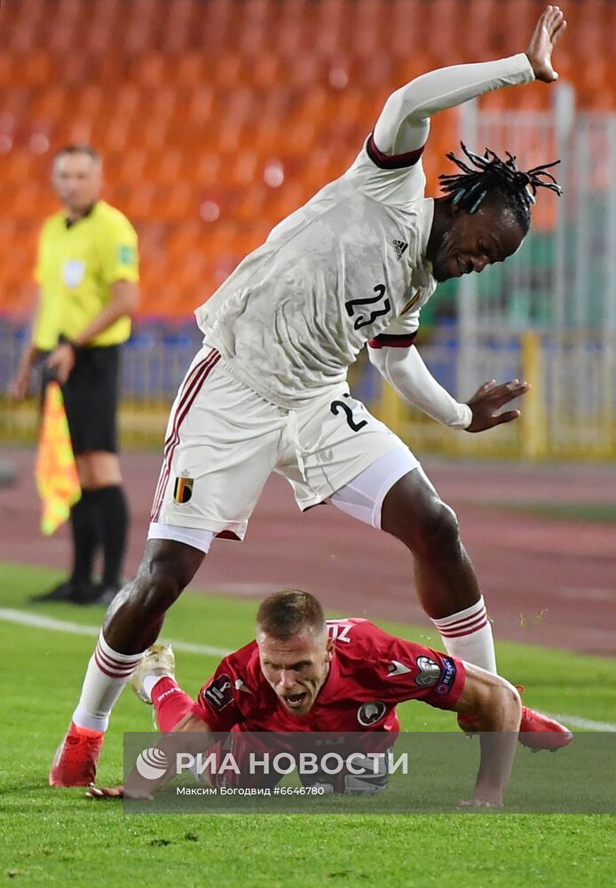 Футбол. Отборочный матч ЧМ-2022. Белоруссия - Бельгия