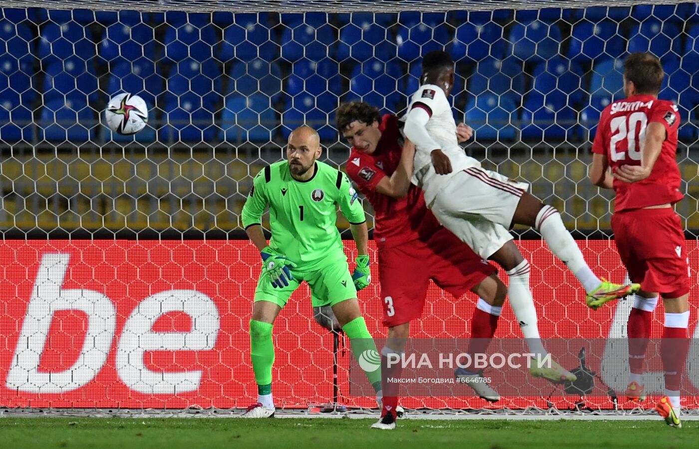 Футбол. Отборочный матч ЧМ-2022. Белоруссия - Бельгия