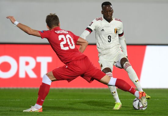 Футбол. Отборочный матч ЧМ-2022. Белоруссия - Бельгия