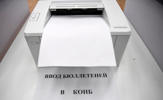 Работа участковой избирательной комиссии в Казани