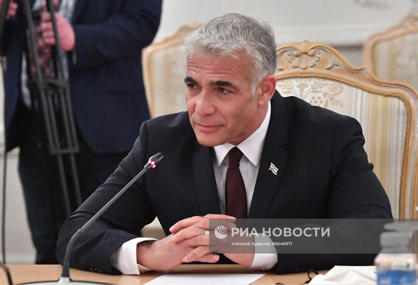 Встреча министров иностранных дел РФ и Израиля С. Лаврова и Я. Лапида