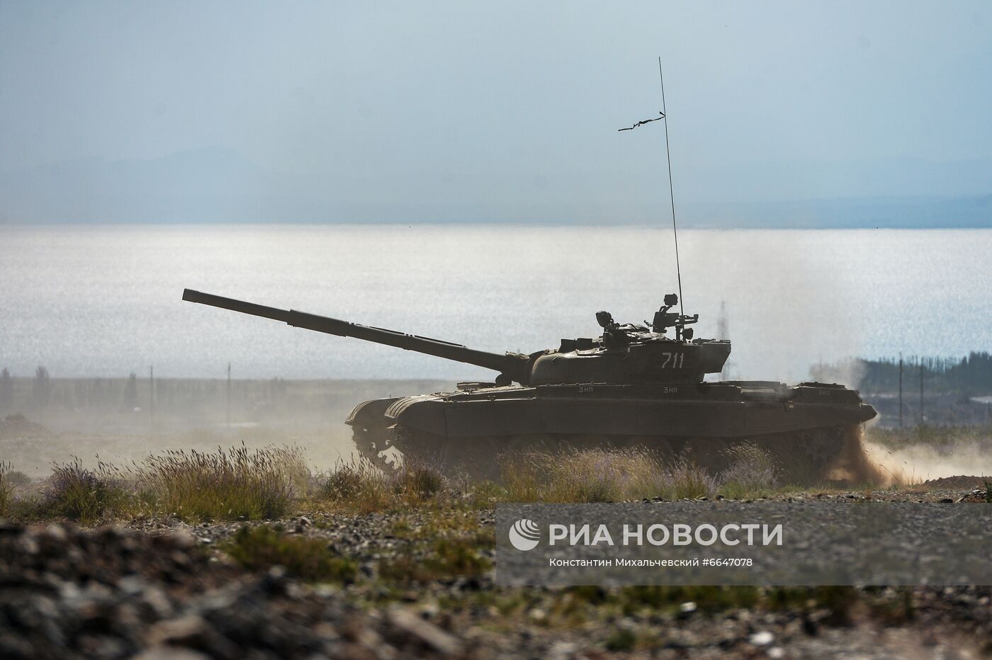 Военные учения ОДКБ "Рубеж-2021" в Киргизии