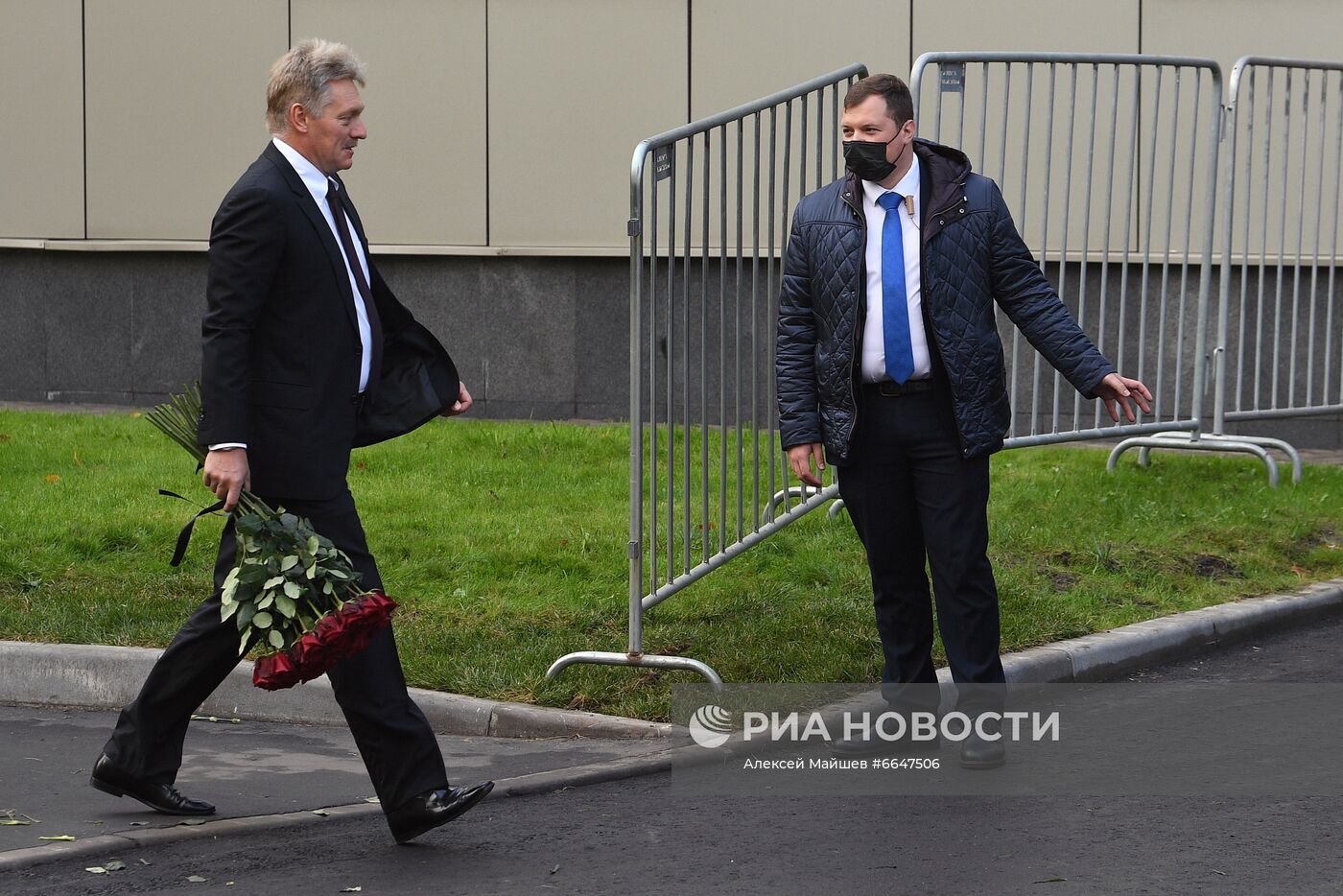 Прощание с главой МЧС Е. Зиничевым