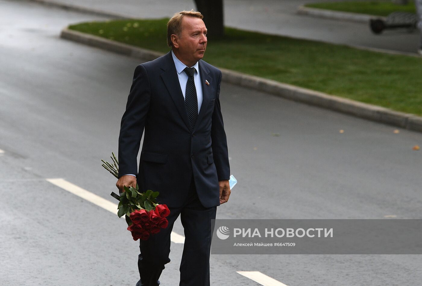 Прощание с главой МЧС Е. Зиничевым