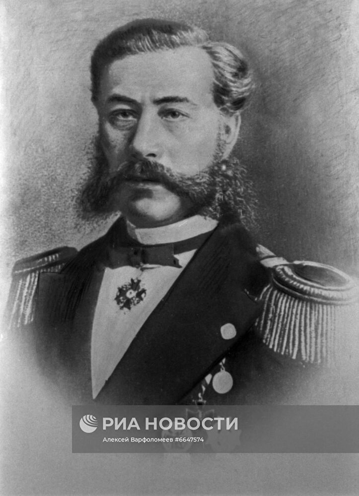 Портрет адмирала русского флота А. Ф. Можайского