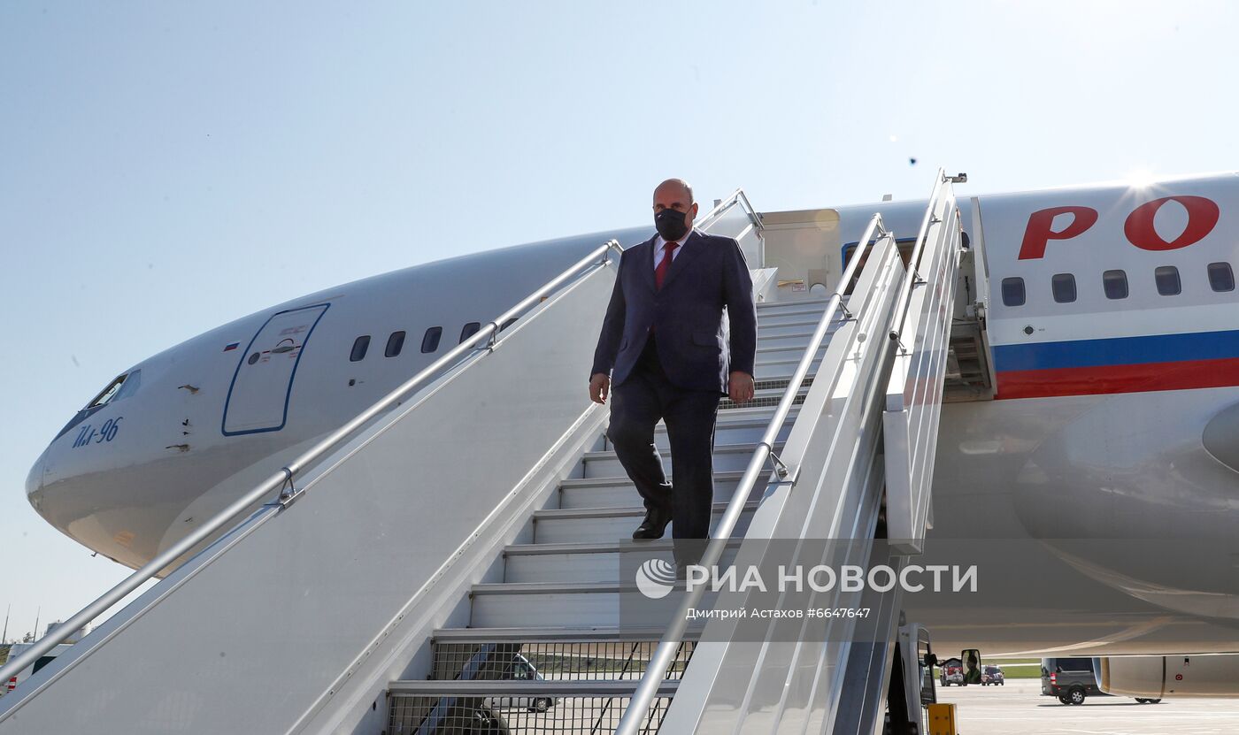 Премьер-министр РФ М. Мишустин принимает участие в заседании Совета Министров Союзного государства