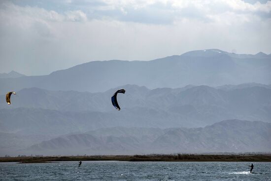 Военные учения ОДКБ "Рубеж-2021" в Киргизии