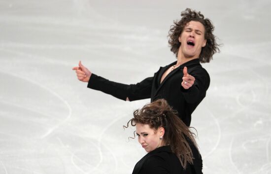 Фигурное катание. Контрольные прокаты. Танцы. Ритмический танец