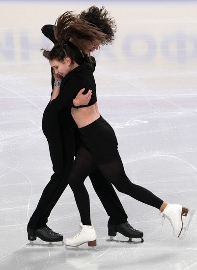 Фигурное катание. Контрольные прокаты. Танцы. Ритмический танец