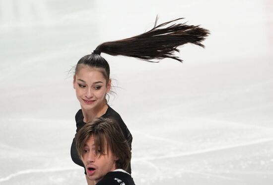 Фигурное катание. Контрольные прокаты. Танцы. Ритмический танец