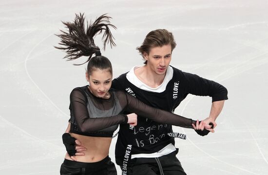 Фигурное катание. Контрольные прокаты. Танцы. Ритмический танец