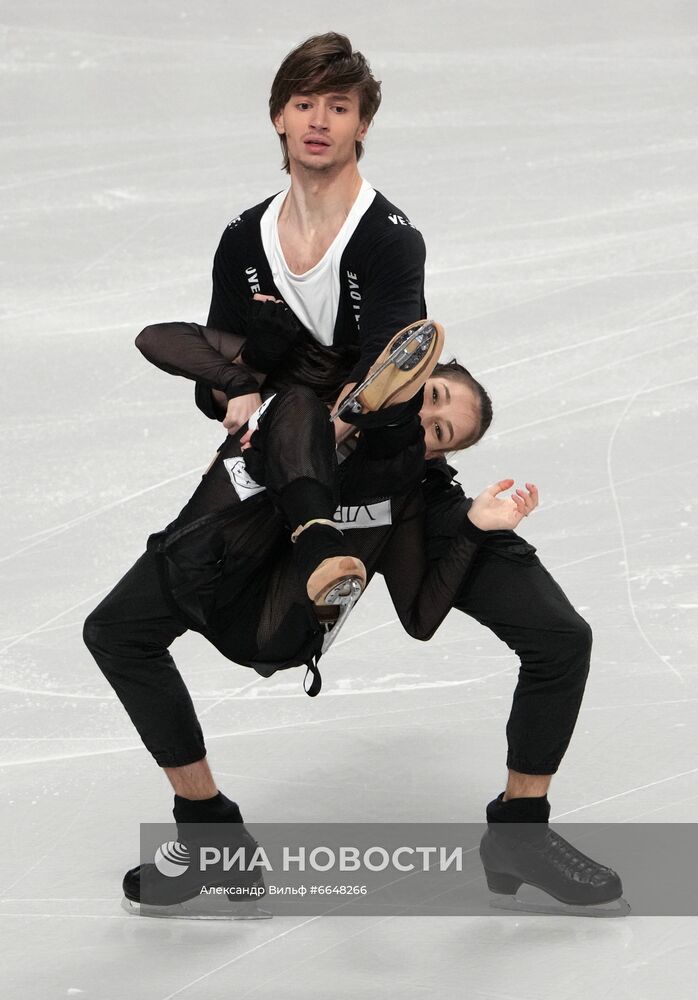 Фигурное катание. Контрольные прокаты. Танцы. Ритмический танец