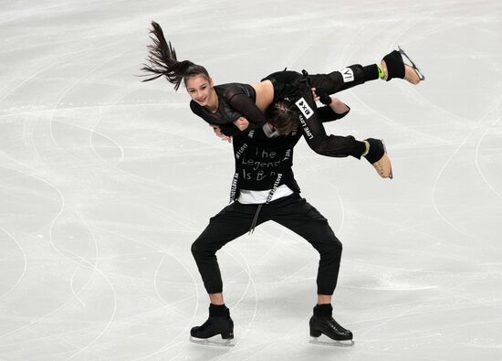 Фигурное катание. Контрольные прокаты. Танцы. Ритмический танец