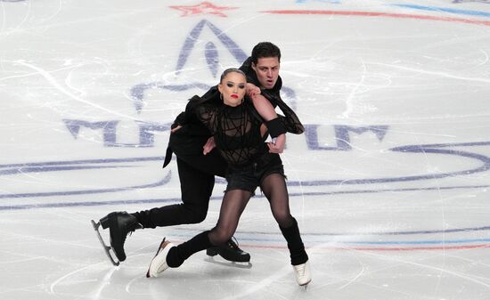 Фигурное катание. Контрольные прокаты. Танцы. Ритмический танец